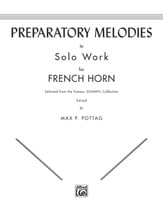 PREPARATORY MELODIES FRENCH HORN cover